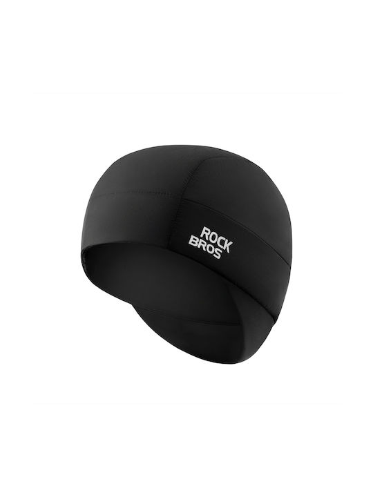 Rockbros M015 Winter Reversible Cycling Cap Size 54-61 Cm Black