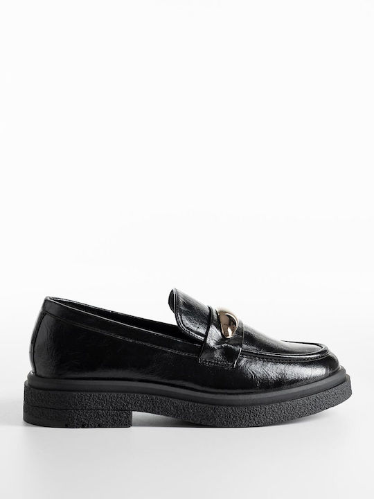 Γυναικεία Loafers σε Μαύρο Χρώμα