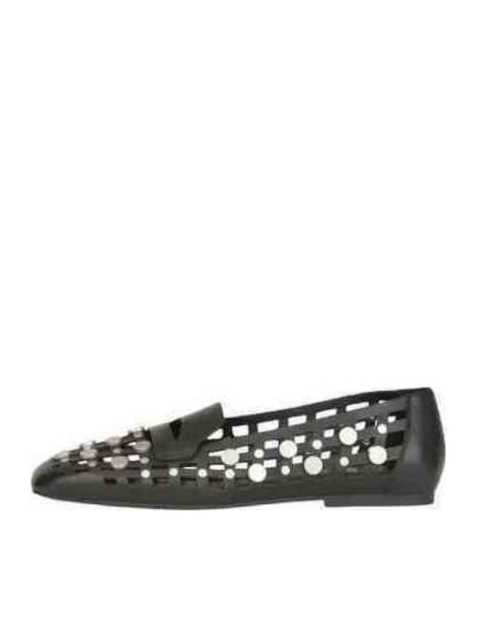 Ash Bali Women's Moccasins in Black Colour