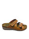 Leather Women's Anatomic Brown Sandals