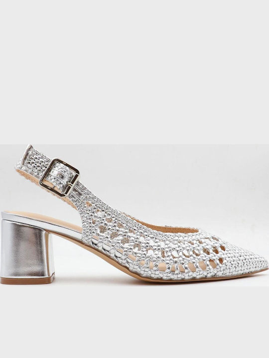 Soft Space Soft Space Silber Pumps