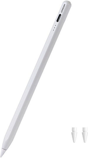 Joyroom JR-X15 Pro Stylus Digital cu Palm Rejection pentru iPad în Culoare Albă