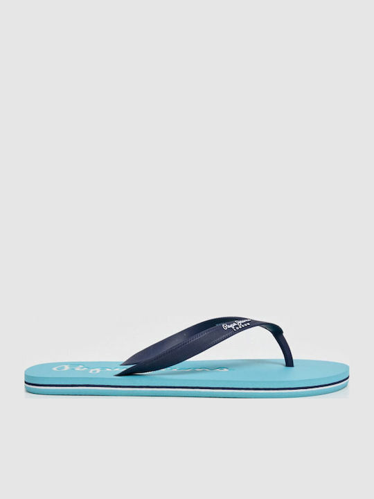 Pepe Jeans Ανδρικά Flip Flops Μπλε