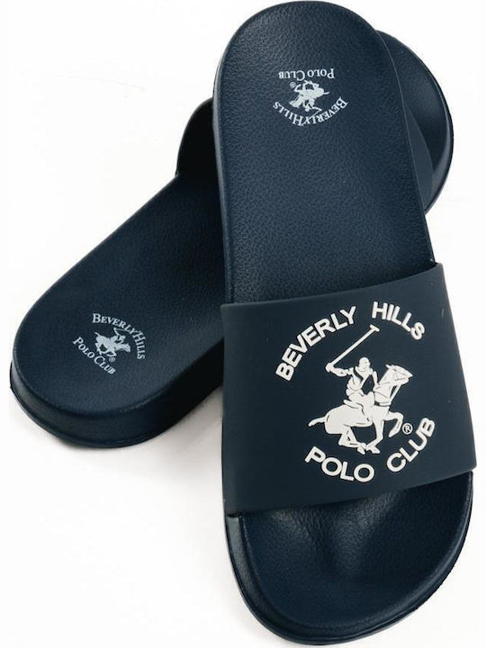 Beverly Hills Polo Club Ανδρικά Slides Μπλε