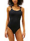 Black One Piece Swimsuit