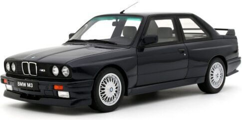 Model Mașină BMW E30 M3 Europameister Macau Albastru Metalizat 1988 Scara 1:18 Otto Models Ot1216