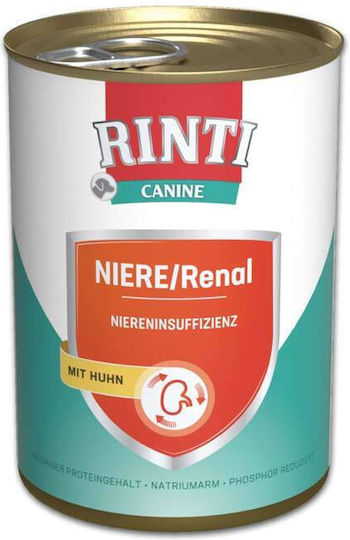 Rinti Wet Dog Food with Chicken 12x400g