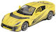 Model Mașină Ferrari 812 Competizione Tailor Made 2021 Galben 1:64 Bbr Bbrfer64032