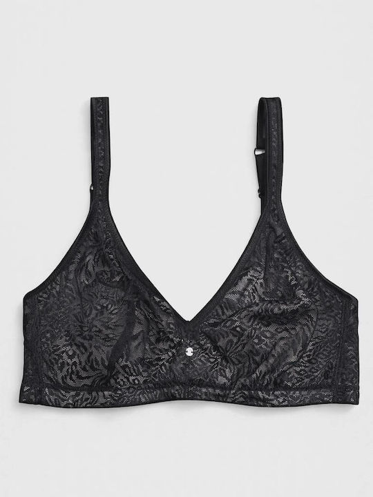 Black Bra without Padding & without Underwire