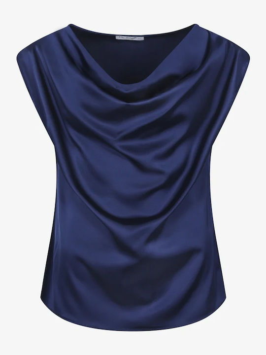 Artigli Damen Bluse Blau Artigli Damen Bluse Blau