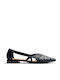 Women's Ballerina Shoes In Black Color