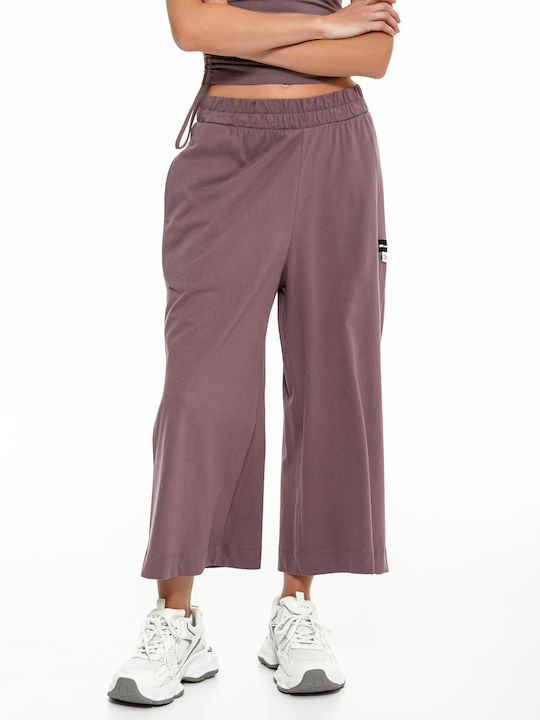 BodyTalk Less Is Pantaloni De Trening Evazați Roz