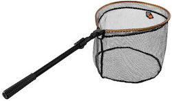 Delphin Spintele-145 Teleskopischer Spinnfischernetzhaken Länge 58-95 Cm Korbgröße 50 x 40 Cm