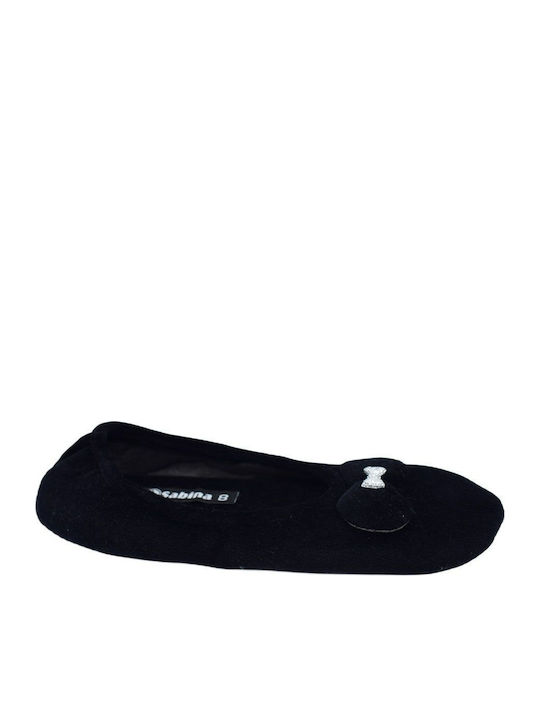 Closed-Toe Women's Black Slippers 28724_SAROC_BLACK