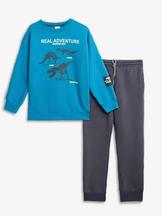 Funky Kids Sweatpants Set Gray