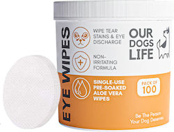 Dog's Life Dog Eye Wipes Υγροί Δίσκοι Καθαρισμού Ματιών Αλόε Βέρα Σκύλους Dog's Life Dog Eye Wipes Υγροί Δίσκοι Καθαρισμού Ματιών Αλόε Βέρα Σκύλους