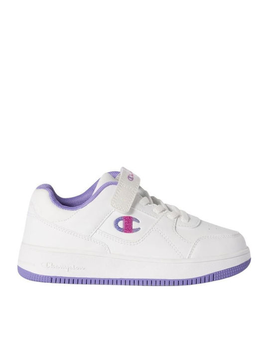 Champion G Ps Kids Sneakers with Hoop & Loop Cl...