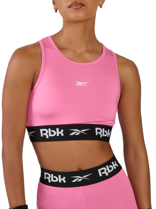 Reebok Γυναικείο Αθλητικό Μπουστάκι Φούξια