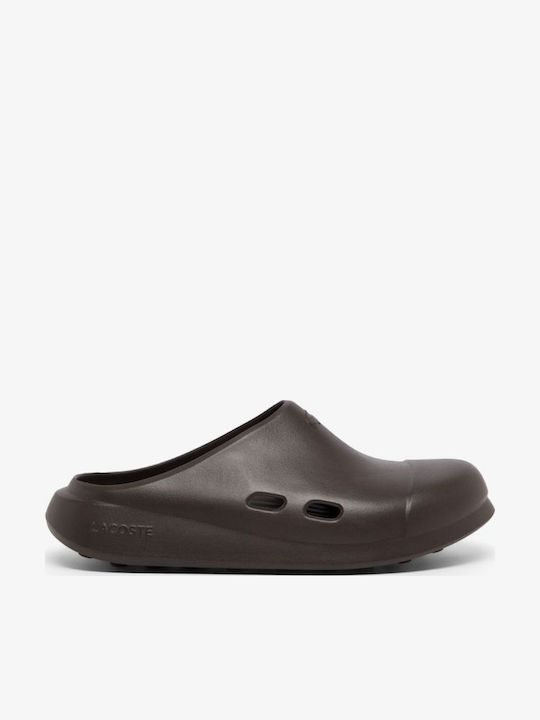 Lacoste Ανδρικά Σαμπό Καφέ