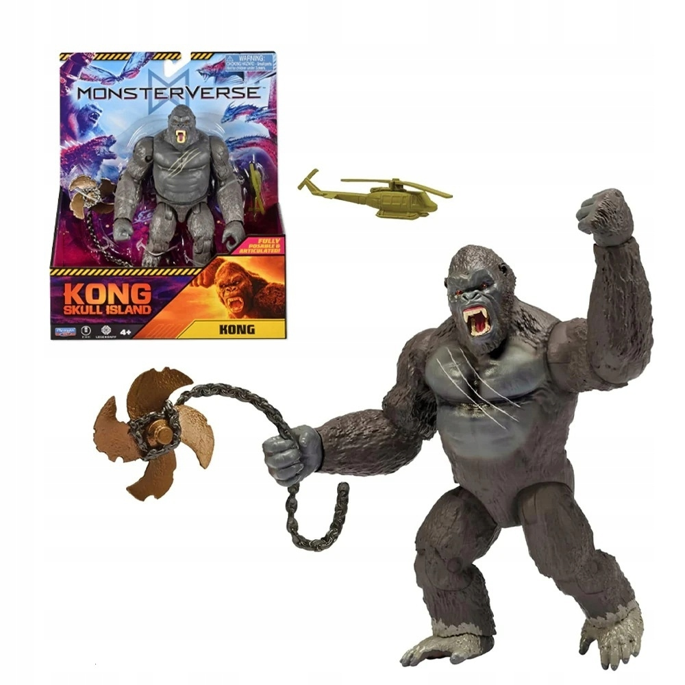 Godzilla X King Kong – Kong Figure 15 cm Skull Island +