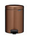 Brabantia Newicon Metallic Bathroom Bin 5L Bronze