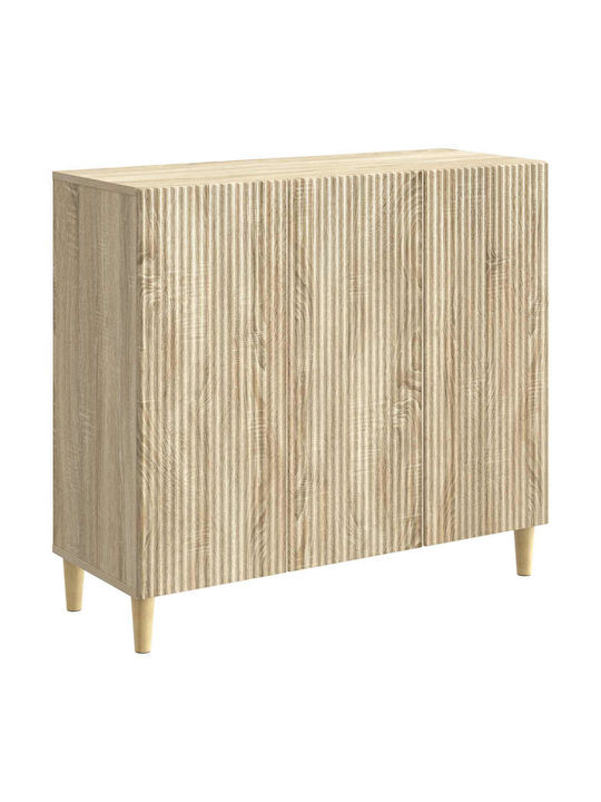 Буфет Дървен Сонома Дъб 89x34.5x80см