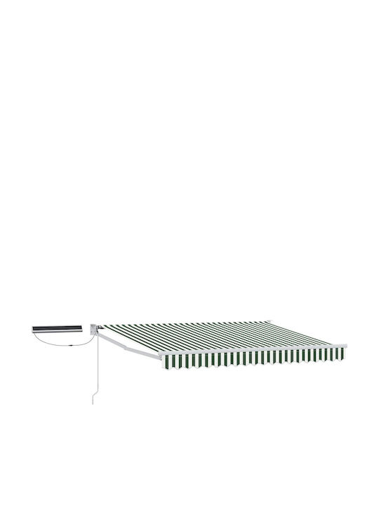 vidaXL Green Terrace Tent 3x2.5m