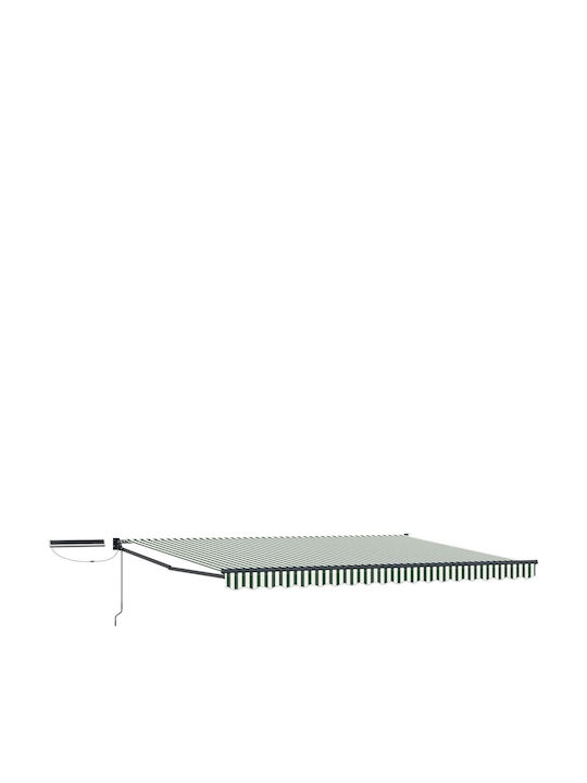 vidaXL Terrasse Markise Grüne 5x3m