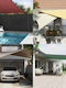 vidaXL White Terrace Tent 3.6x3.6m