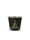 Christmas Table Champagne Bucket Print Christmas Black 28.5x20cm
