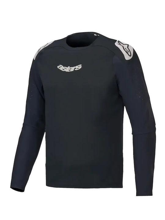 Alpinestars Мъжка Дълъг Ръкав Колоездене Блуза Планинско Колело Черна