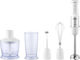 Raven Handmixer mit Inox-Stab 1300W Grau