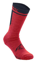 Alpinestars Чорапи За Колоездене Merino 24 Черни