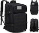 Military Backpack Black 40lt