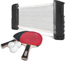 Σετ Ping Pong Amila 2 Ρακέτες + 3 Μπαλάκια + Δίχτυ