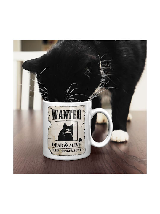 Гата На Шрьодингер Schrodinger's Cat Керамична Чаша