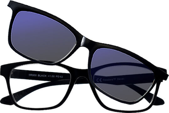 Readers Clip On Ochelari De Citit +3.00 Cu Magnet SR900
