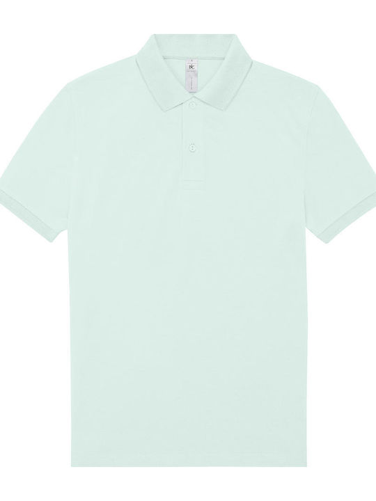 B&C Männer Werbebekleidung Kurzärmeliges T-Shirt in Rosa Farbe