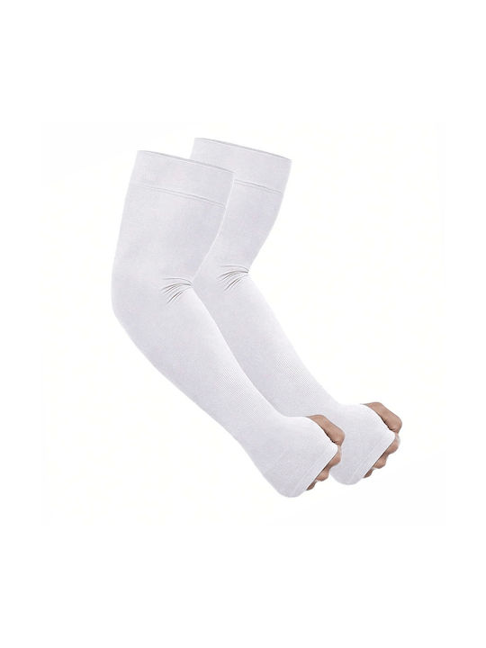 Agvpro Ice Sleeve Mâneci De Răcire Antisolare Urf50 Albe