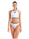 Αθλητικό Set Bikini White-black