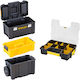 Stanley Essential Stst1-81320 Caz De Unelte Cu Roți Set 2 Bucăți 10 Compartimente