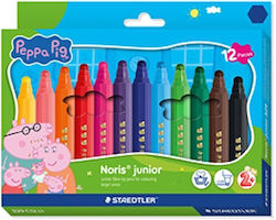 Peppa Pig Beige Zeichenstifte Malfarben Set 12Stück Peppa Pig Beige Zeichenstifte Malfarben Set 12Stück