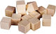 Wooden Cubes 15mm 49pcs Groovy