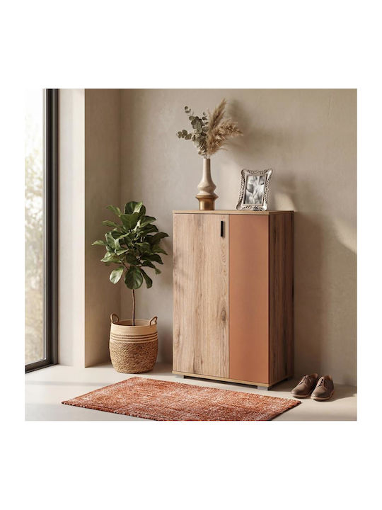Wooden Shoe Organizer Valenor 69x34x120cm