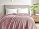 Single Pique Blanket 320gsm Cotton Decayed Apple Hotel Garyfallo 180x240