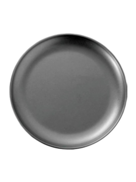 Sunnex Πιάτο Ρηχό Inox Ασημί με Διάμετρο 26cm