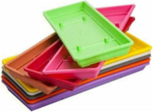 Micplast Πιάτο Ζαρντινιέρας Γκρι 45x15εκ. 018.084002