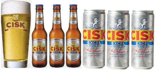 Cisk Glas aus Glas 330ml