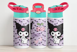Kuromi Thermos Cap 360ml Pink Personalization