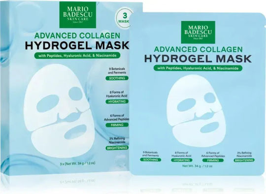 Mario Badescu Μάσκα Προσώπου 3τμχ